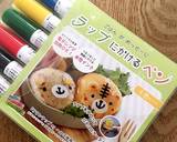 キャラ弁 ベイブレイド弁当 簡単書くだけ作り方3写真