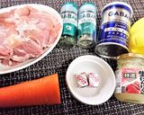 夏に★爽やか【チキンのレモン風味ピラフ】作り方1写真