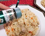 夏に★爽やか【チキンのレモン風味ピラフ】作り方9写真