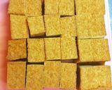 カリカリ甘辛厚揚げ <韓国料理>두부강정作り方1写真
