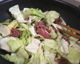 牛肉とたまごのすぱけってぃ作り方6写真