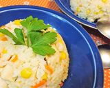 夏に★爽やか【チキンのレモン風味ピラフ】作り方15写真