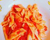 ペンネのトマトソース作り方4写真