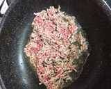 簡単！ひき肉と大根のあんかけ炒め作り方3写真