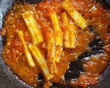 完熟トマトとちくわのピリ辛炒め作り方6写真