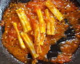 完熟トマトとちくわのピリ辛炒め作り方6写真