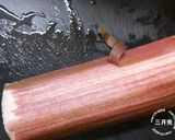 出汁がジュワっ♪紅ずいきの炒め煮＆下処理作り方1写真