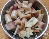 出汁がジュワっ♪紅ずいきの炒め煮＆下処理作り方2写真