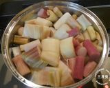 出汁がジュワっ♪紅ずいきの炒め煮＆下処理作り方3写真