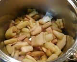 出汁がジュワっ♪紅ずいきの炒め煮＆下処理作り方5写真