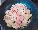 しめじと玉ねぎ入り♡豚肉のカレーマヨ炒め作り方5写真