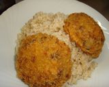 最速の生玉ねぎＯＮのメンチかつ丼作り方3写真