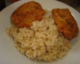 最速の生玉ねぎＯＮのメンチかつ丼作り方4写真