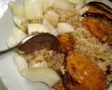 最速の生玉ねぎＯＮのメンチかつ丼作り方17写真