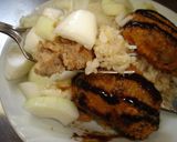 最速の生玉ねぎＯＮのメンチかつ丼作り方15写真