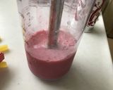 ハッピー★プラム★プロテインスムージー作り方5写真