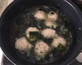 極旨鶏だんご入り♬ねぎ塩スープ作り方4写真