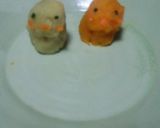 離乳食初期中期☆お祝いケーキ＆あひる作り方4写真