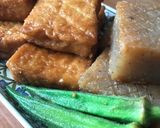 こんにゃくと厚揚げと、はちみつ味噌だれ作り方6写真