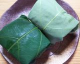 アブラギリの葉っぱ寿司作り方7写真