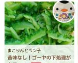 苦味無し＊ゴーヤの下処理作り方16写真