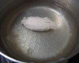トマト・オクラむね肉のボリュームサラダ♪作り方1写真