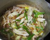 とろとろ～♪豚こまの卵とじ丼♪作り方4写真