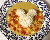 レモンクリームのトマトチキンカレー作り方3写真