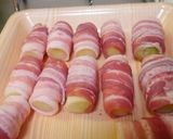 甘辛醤油ダレの長ねぎ豚肉巻き作り方2写真