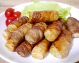 甘辛醤油ダレの長ねぎ豚肉巻き作り方5写真