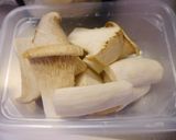甘辛醤油ダレのエリンギ豚肉巻き作り方1写真