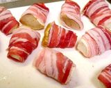 甘辛醤油ダレのエリンギ豚肉巻き作り方2写真