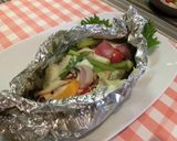 しゃけのホイル蒸し作り方6写真