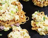 山芋入りフワフワ広島風お好み焼き作り方9写真
