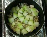 うどんスープde簡単♡冬瓜＆鶏肉の煮物♪作り方3写真