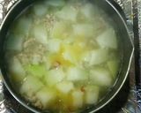 うどんスープde簡単♡冬瓜＆鶏肉の煮物♪作り方4写真