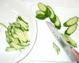 鶏むね肉の南蛮漬け♪セロリ・キュウリ作り方4写真