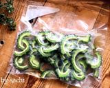 白だしで簡単！ゴーヤの浅漬け作り方3写真