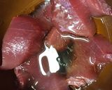 安い鮪も激旨に！鮪のオリーブオイル漬け作り方1写真