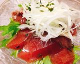 安い鮪も激旨に！鮪のオリーブオイル漬け作り方4写真