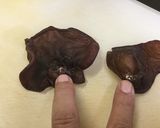 お土産品より美味しいかも、キクラゲの佃煮作り方1写真