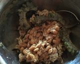 納豆とゴーヤの胡麻和えまぜご飯作り方2写真