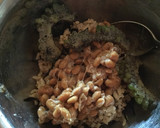 納豆とゴーヤの胡麻和えまぜご飯作り方2写真