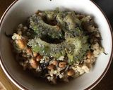 納豆とゴーヤの胡麻和えまぜご飯作り方3写真