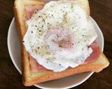 ベーコンエッグトースト作り方5写真