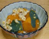 かぼちゃの煮物とりそぼろ餡作り方3写真