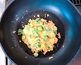 オクラで歯ごたえUP♡卵炒め作り方5写真