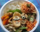 意外と簡単‼ミニオンの卵焼き弁当作り方12写真