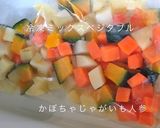 時短☆同時調理 味玉+ミックスベジタブル作り方9写真