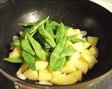 じゃがいもとモロッコいんげんの香味炒め作り方4写真
